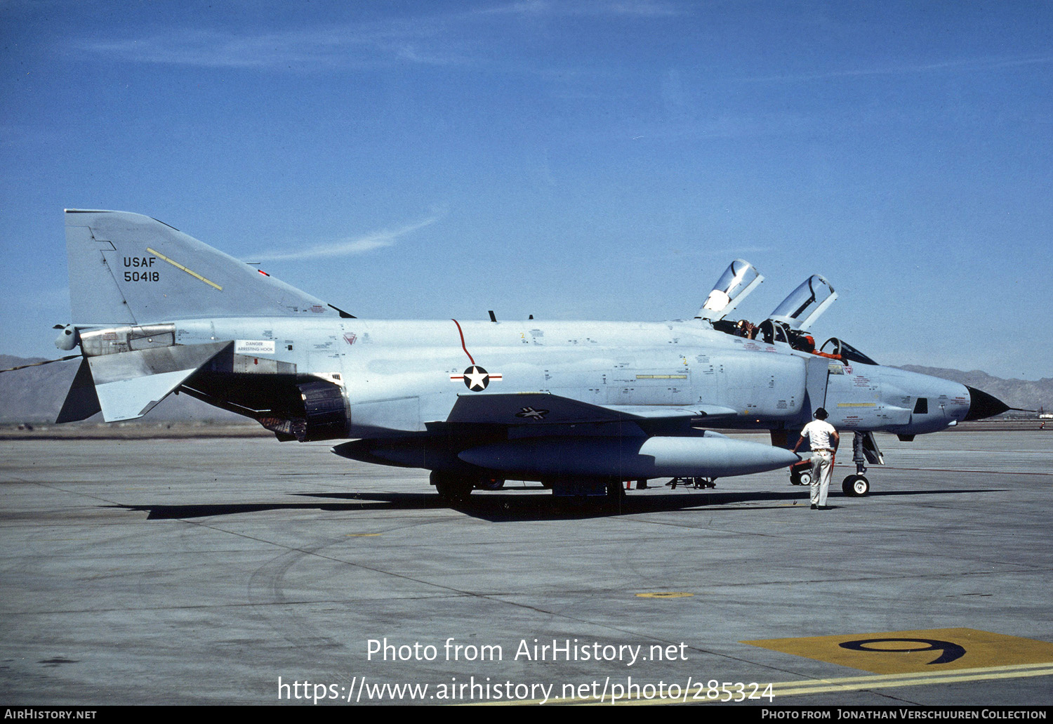 Aircraft Photo of 75-0418 / 50418 | McDonnell Douglas F-4E Phantom II | USA - Air Force | AirHistory.net #285324