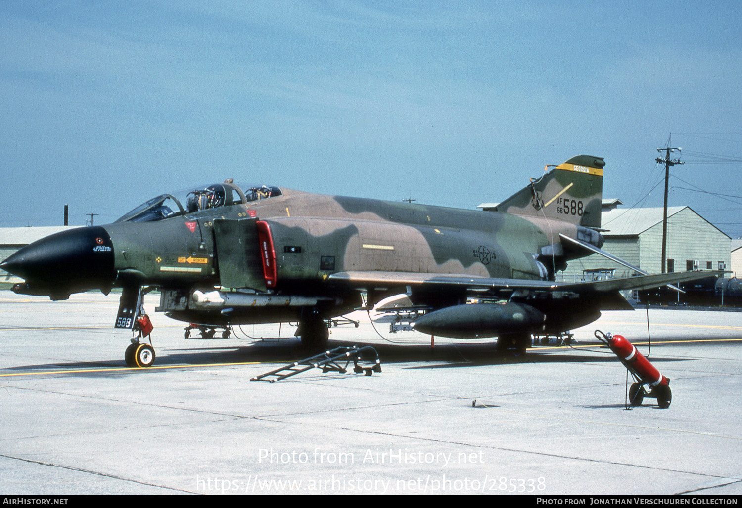 Aircraft Photo of 66-7588 / AF66-588 | McDonnell Douglas F-4D Phantom II | USA - Air Force | AirHistory.net #285338