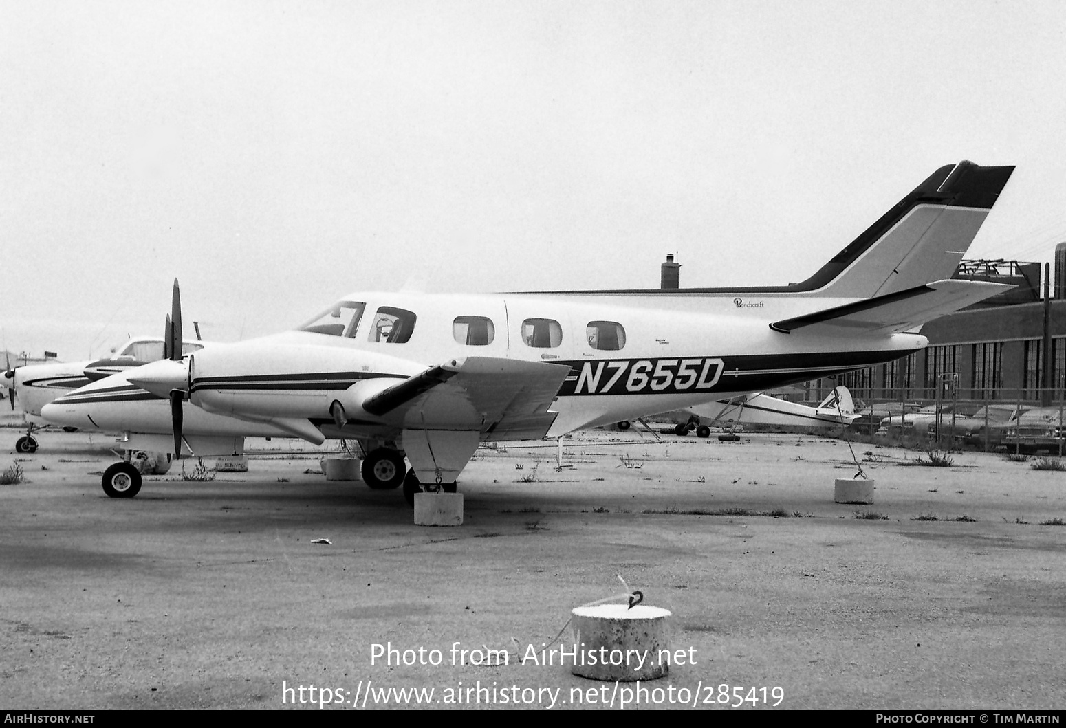 Aircraft Photo of N7655D | Beech A60 Duke | AirHistory.net #285419