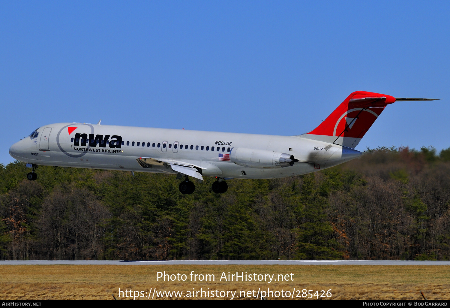 Aircraft Photo of N8920E | Douglas DC-9-31 | Northwest Airlines | AirHistory.net #285426