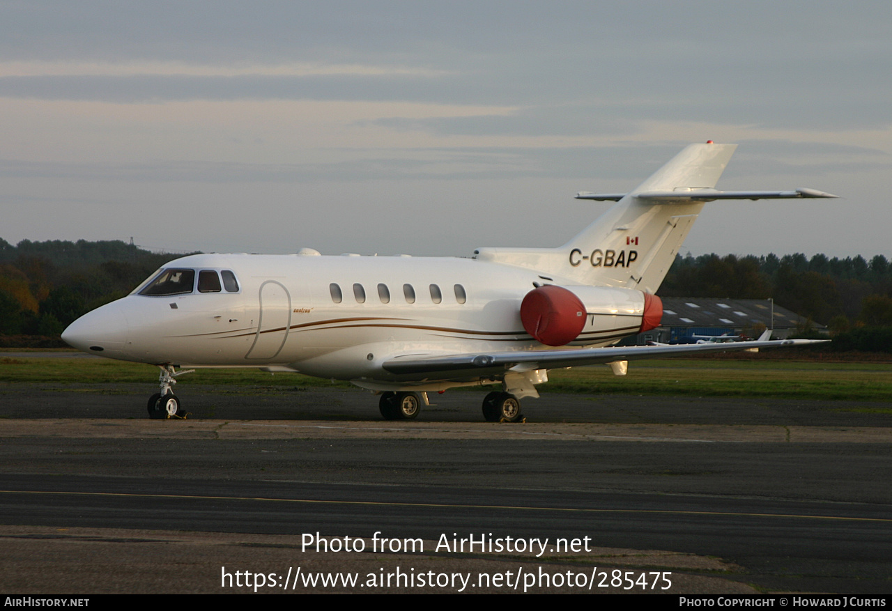 Aircraft Photo of C-GBAP | Raytheon Hawker 800XP | AirHistory.net #285475