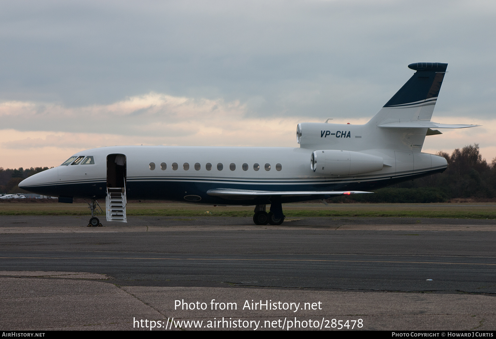 Aircraft Photo of VP-CHA | Dassault Falcon 900DX | AirHistory.net #285478