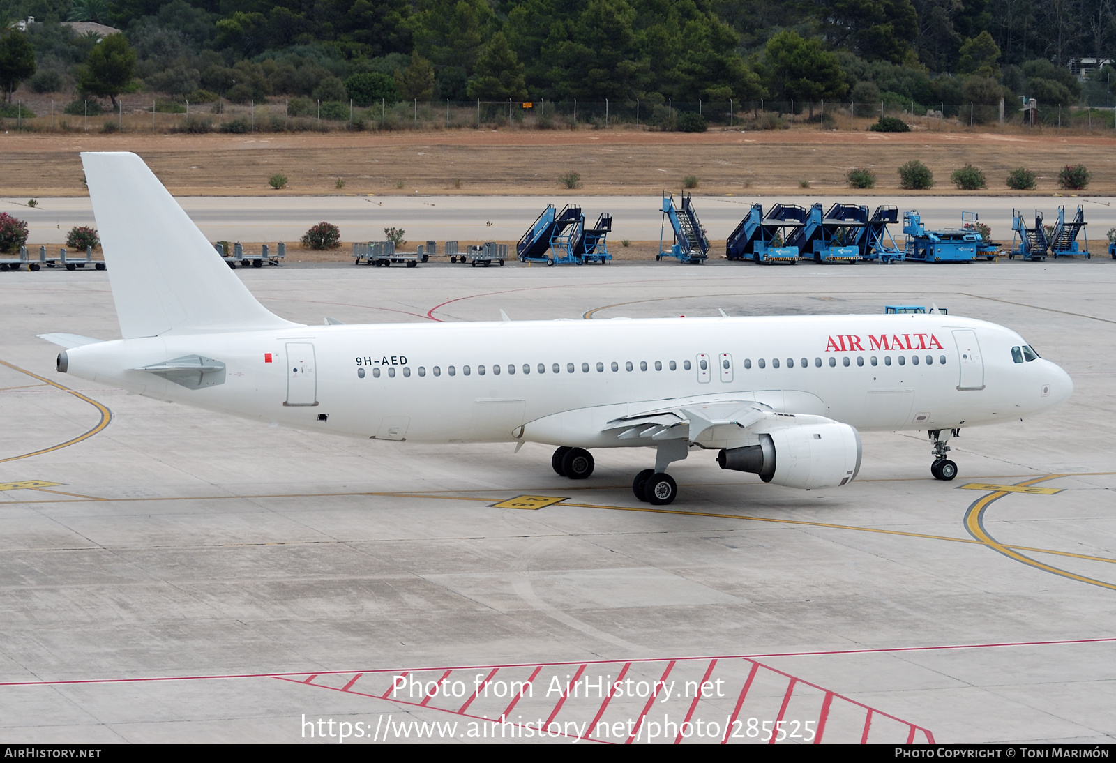 Aircraft Photo of 9H-AED | Airbus A320-211 | Air Malta | AirHistory.net #285525