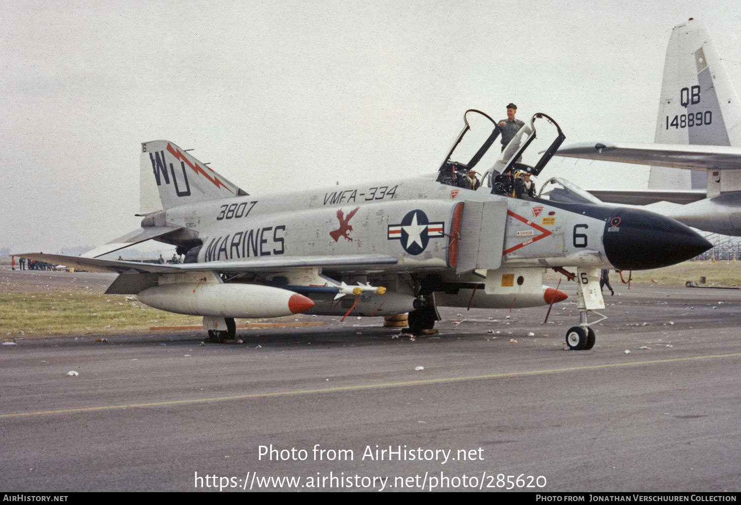 Aircraft Photo of 153807 | McDonnell Douglas F-4J Phantom II | USA - Marines | AirHistory.net #285620