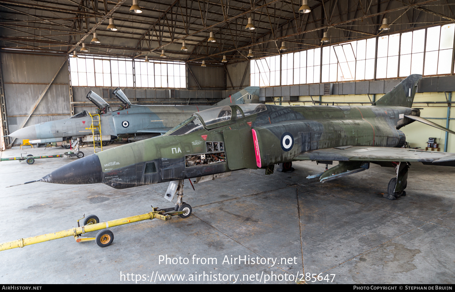 Aircraft Photo of 7496 | McDonnell Douglas RF-4E Phantom II | Greece - Air Force | AirHistory.net #285647