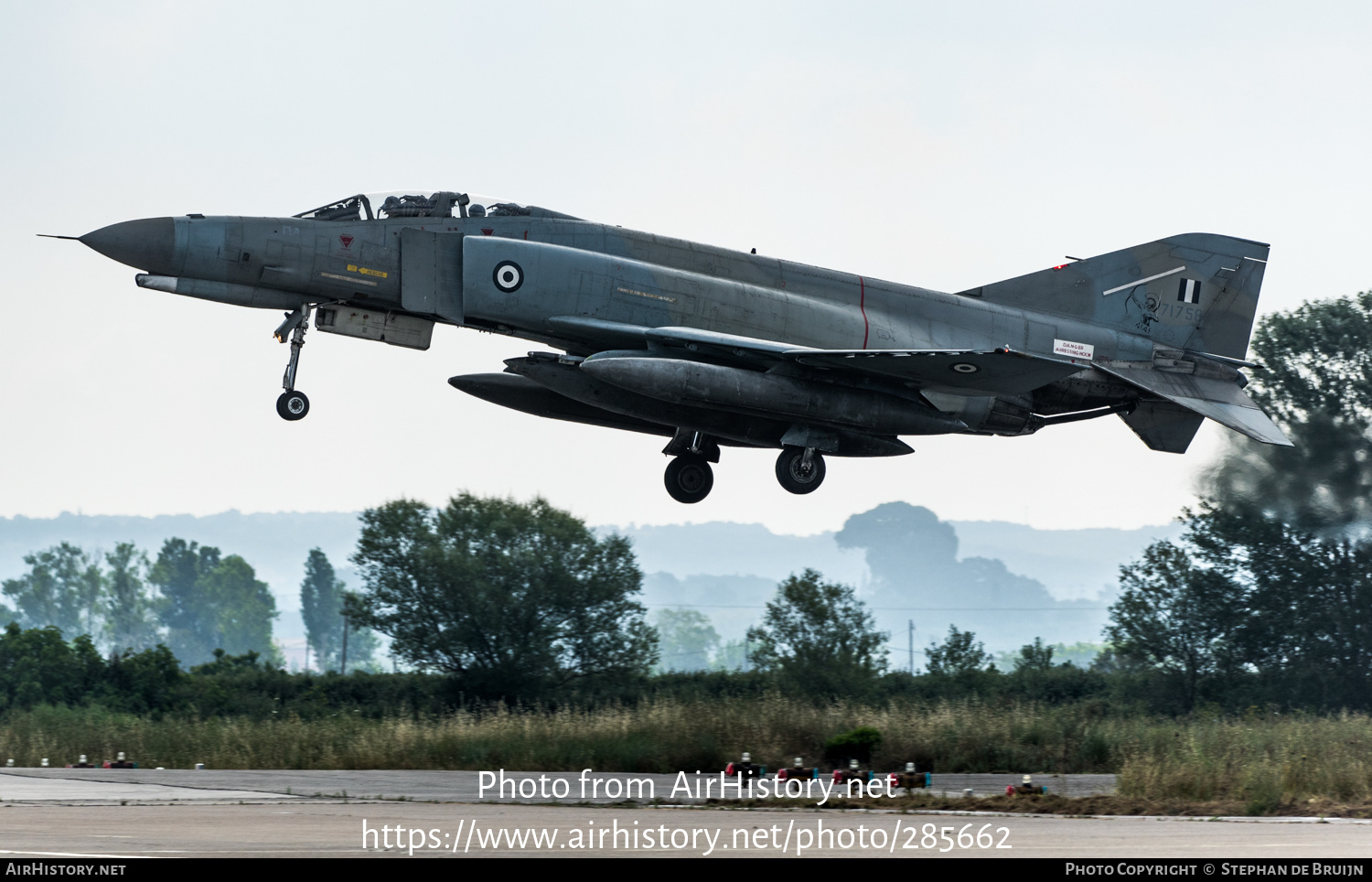 Aircraft Photo of 71758 | McDonnell Douglas F-4E Phantom II | Greece - Air Force | AirHistory.net #285662