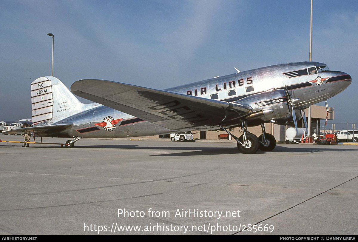 Aircraft Photo of N28341 / NC28341 | Douglas DC-3-357 | Delta Air Lines | AirHistory.net #285669