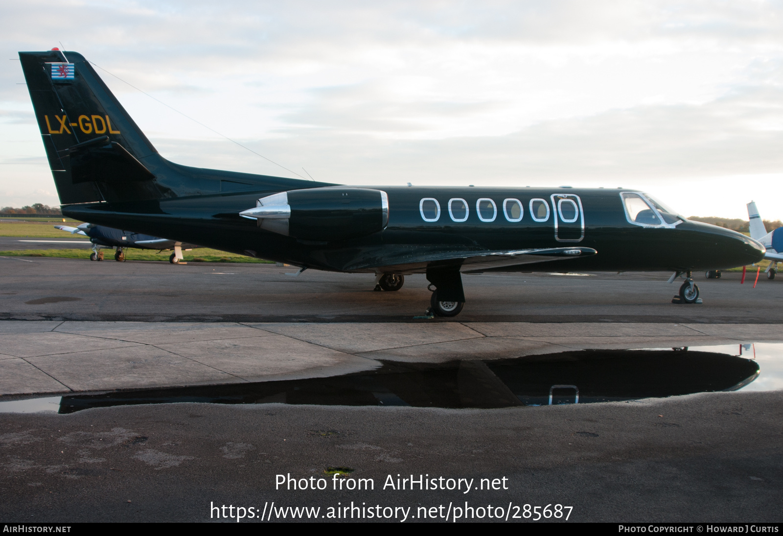 Aircraft Photo of LX-GDL | Cessna 550 Citation II | AirHistory.net #285687