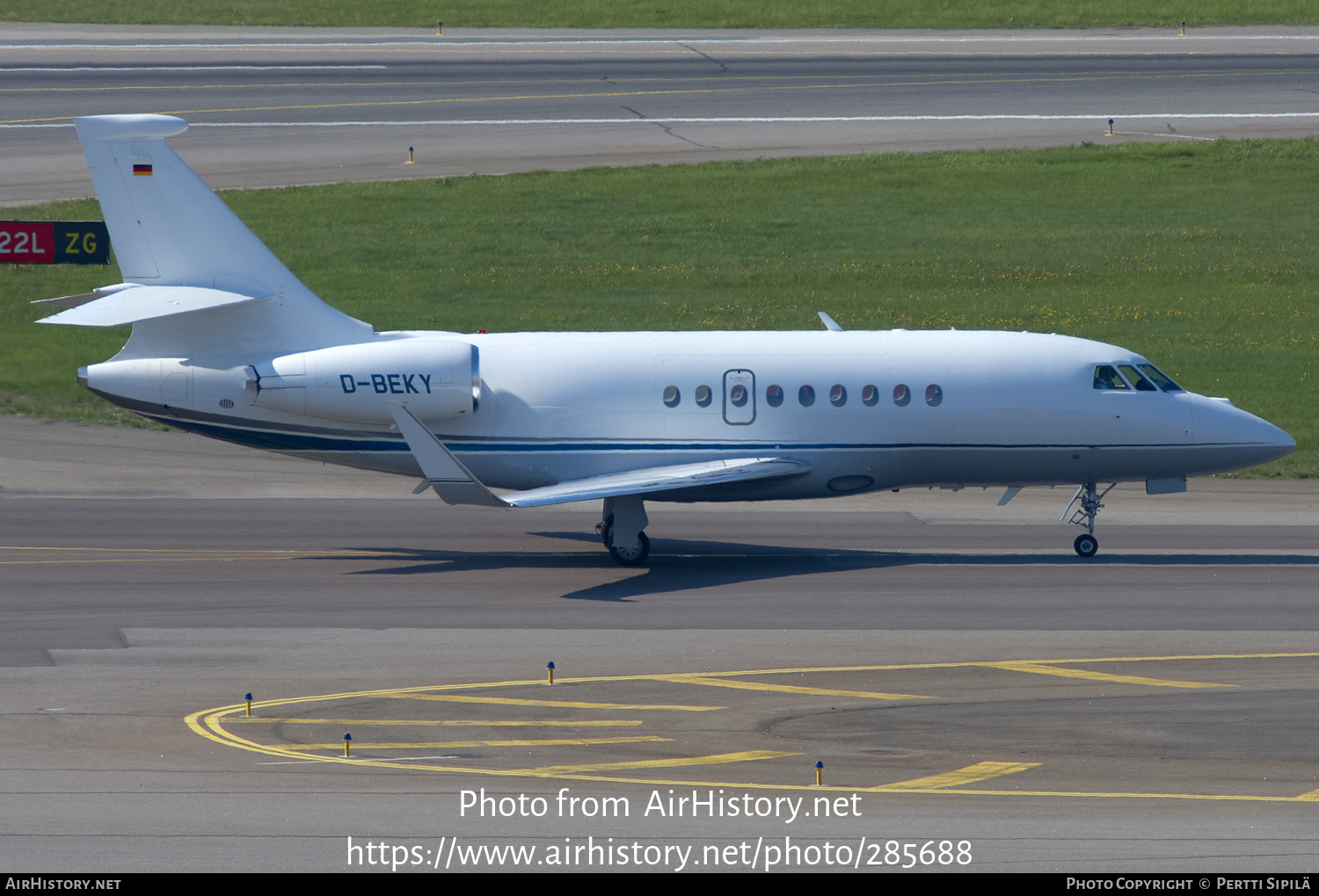 Aircraft Photo of D-BEKY | Dassault Falcon 2000LX | AirHistory.net #285688