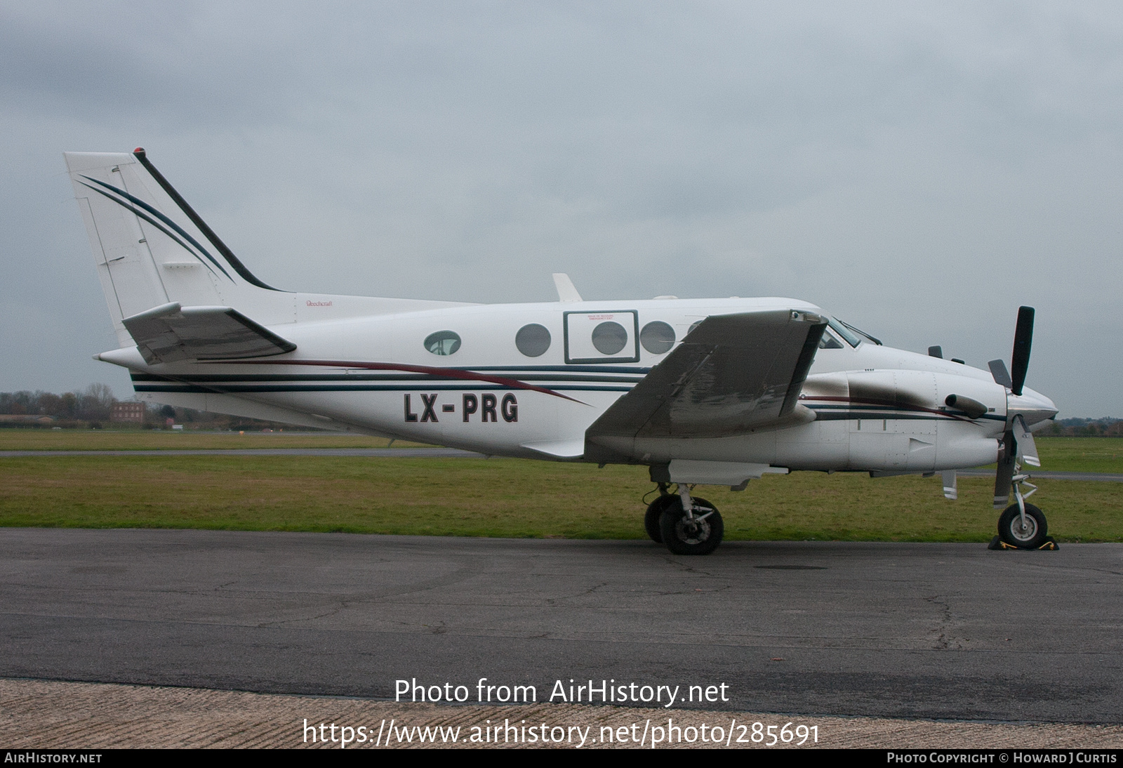 Aircraft Photo of LX-PRG | Raytheon C90B King Air | AirHistory.net #285691