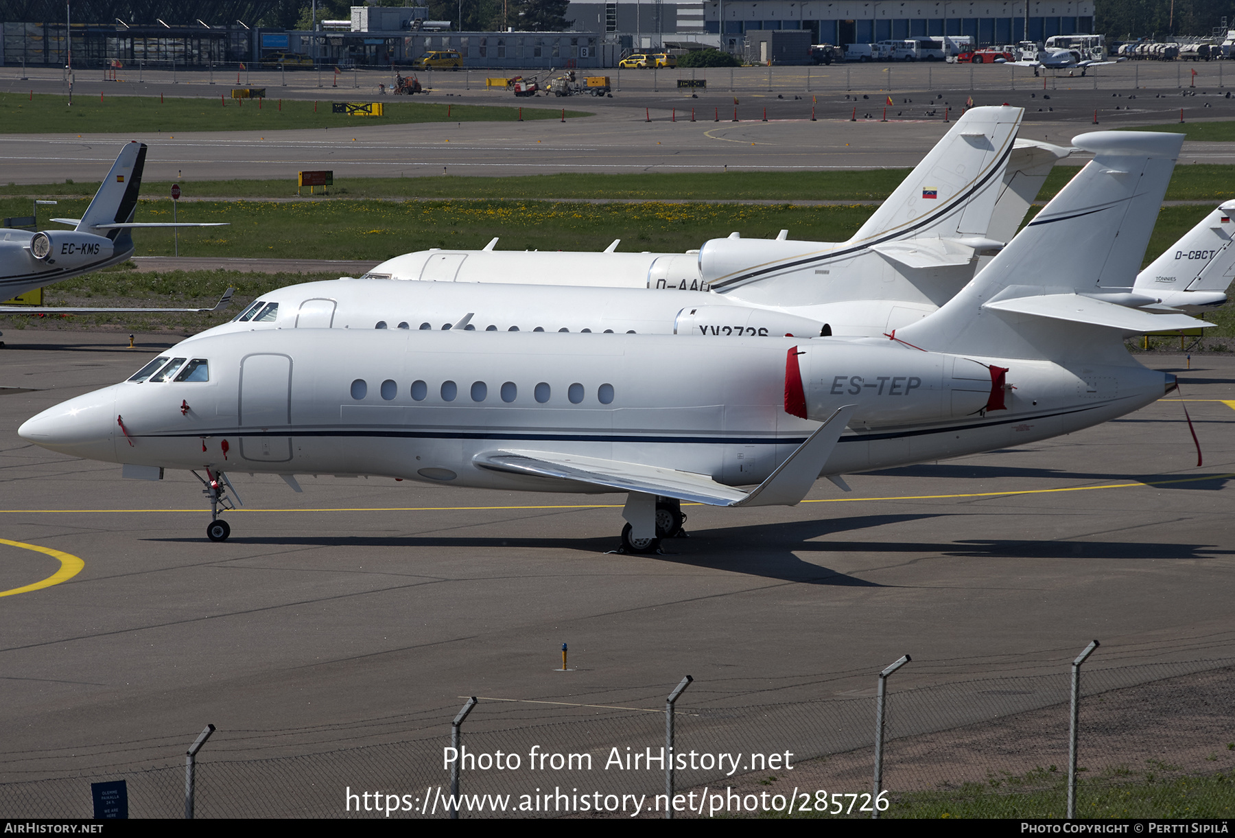 Aircraft Photo of ES-TEP | Dassault Falcon 2000S | AirHistory.net #285726