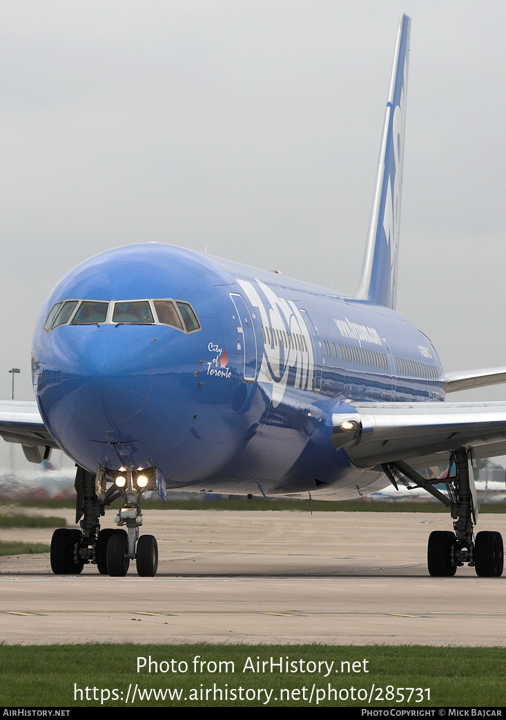 Aircraft Photo of C-GZNA | Boeing 767-306/ER | Zoom Airlines | AirHistory.net #285731