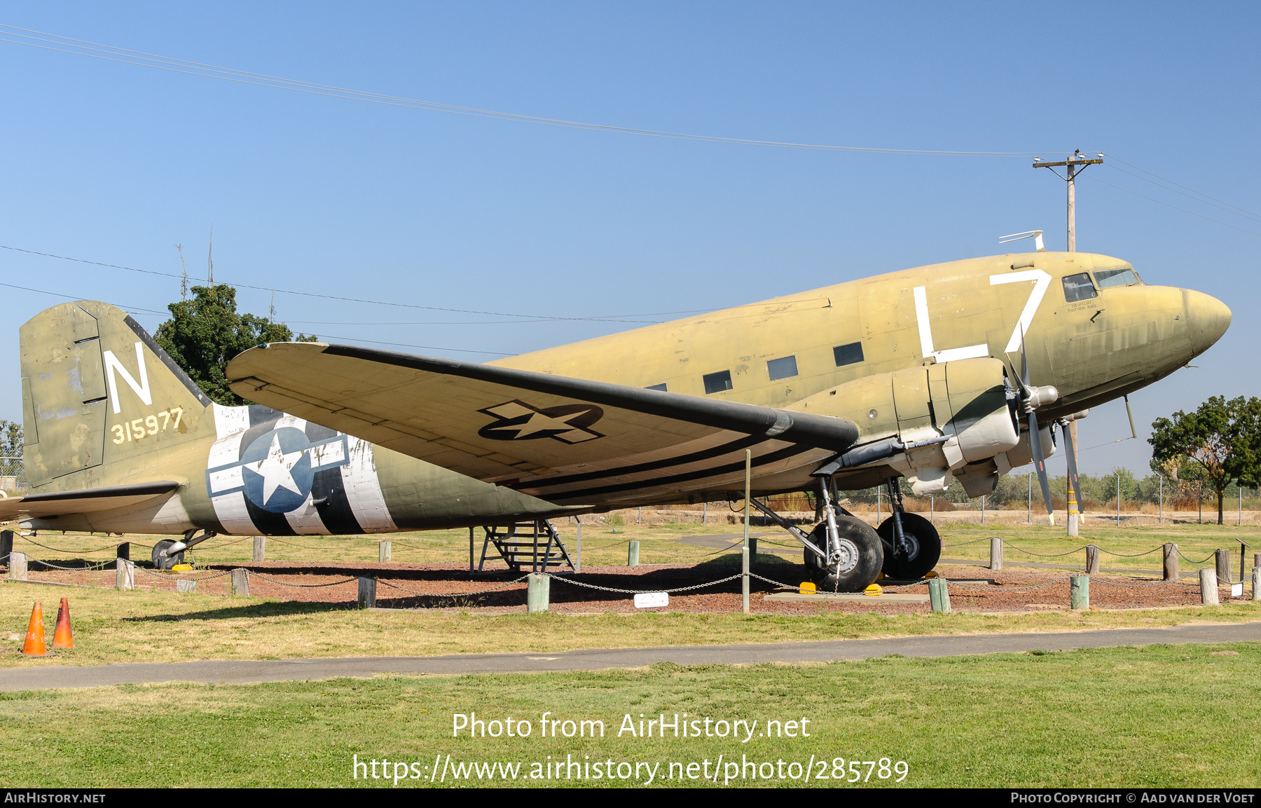 Aircraft Photo of 43-15977 / 315977 | Douglas C-47A Skytrain | USA - Air Force | AirHistory.net #285789