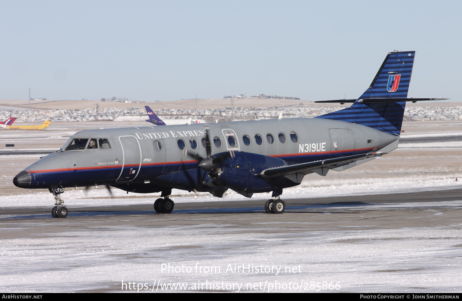 Aircraft Photo of N319UE | British Aerospace Jetstream 41 | United Express | AirHistory.net #285866