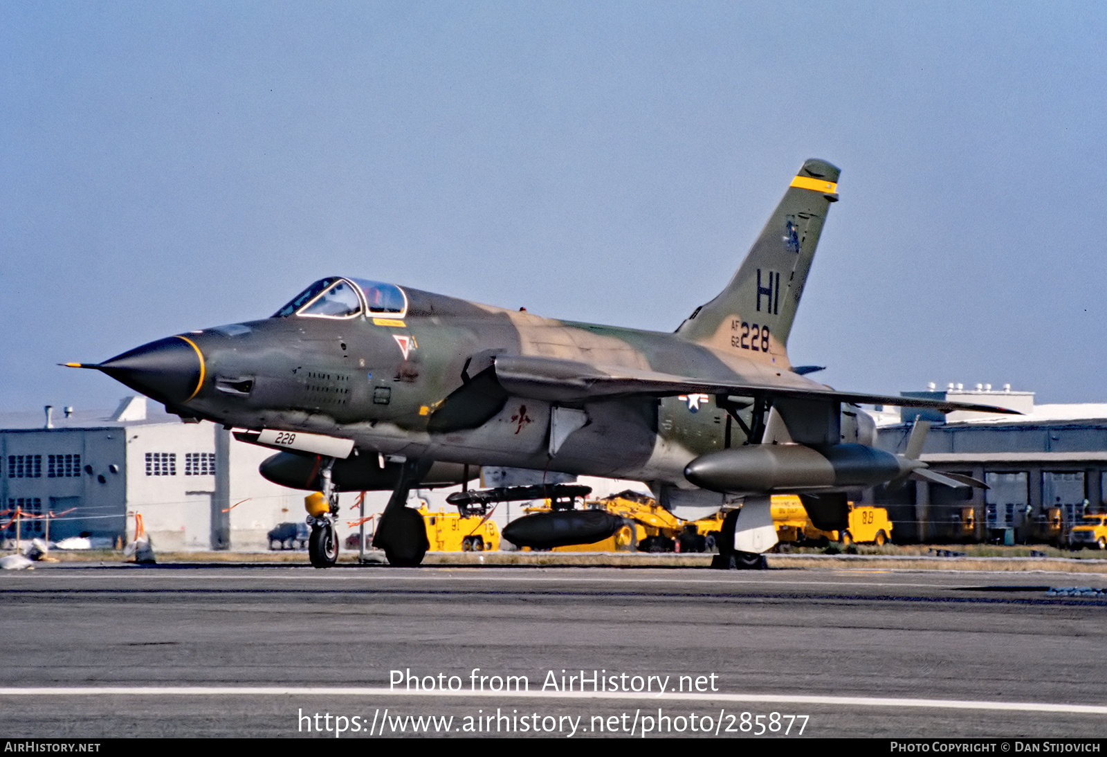 Aircraft Photo of 62-4228 / AF62-228 | Republic F-105D Thunderchief | USA - Air Force | AirHistory.net #285877