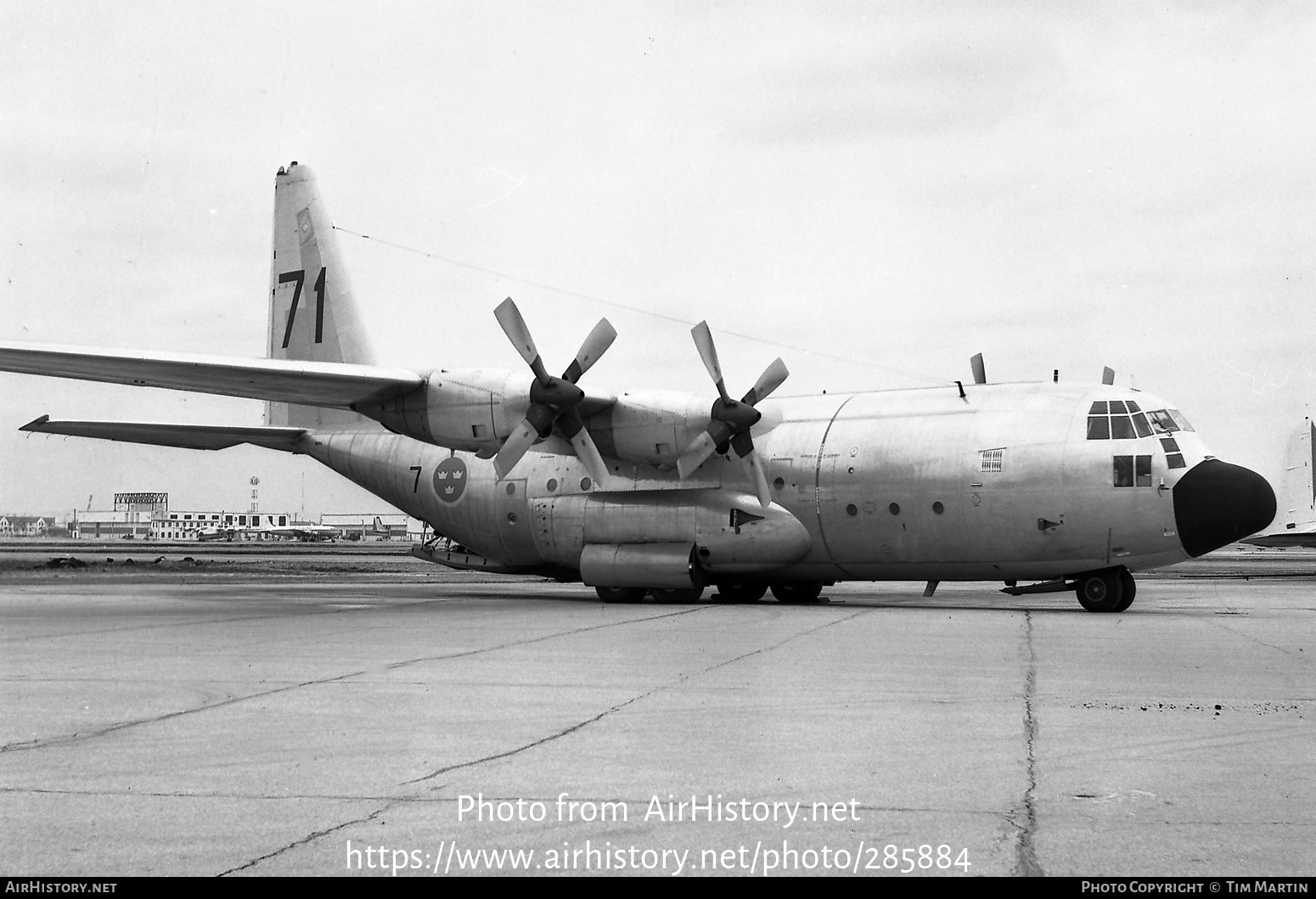 Aircraft Photo of 84001 | Lockheed Tp84 Hercules | Sweden - Air Force | AirHistory.net #285884