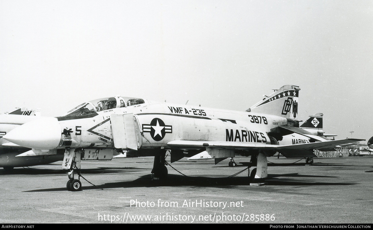 Aircraft Photo of 153878 | McDonnell Douglas F-4J Phantom II | USA - Marines | AirHistory.net #285886