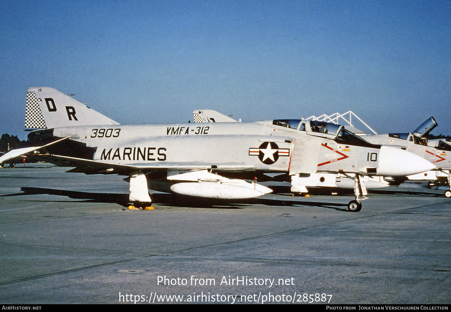 Aircraft Photo of 153903 | McDonnell Douglas F-4J Phantom II | USA - Marines | AirHistory.net #285887