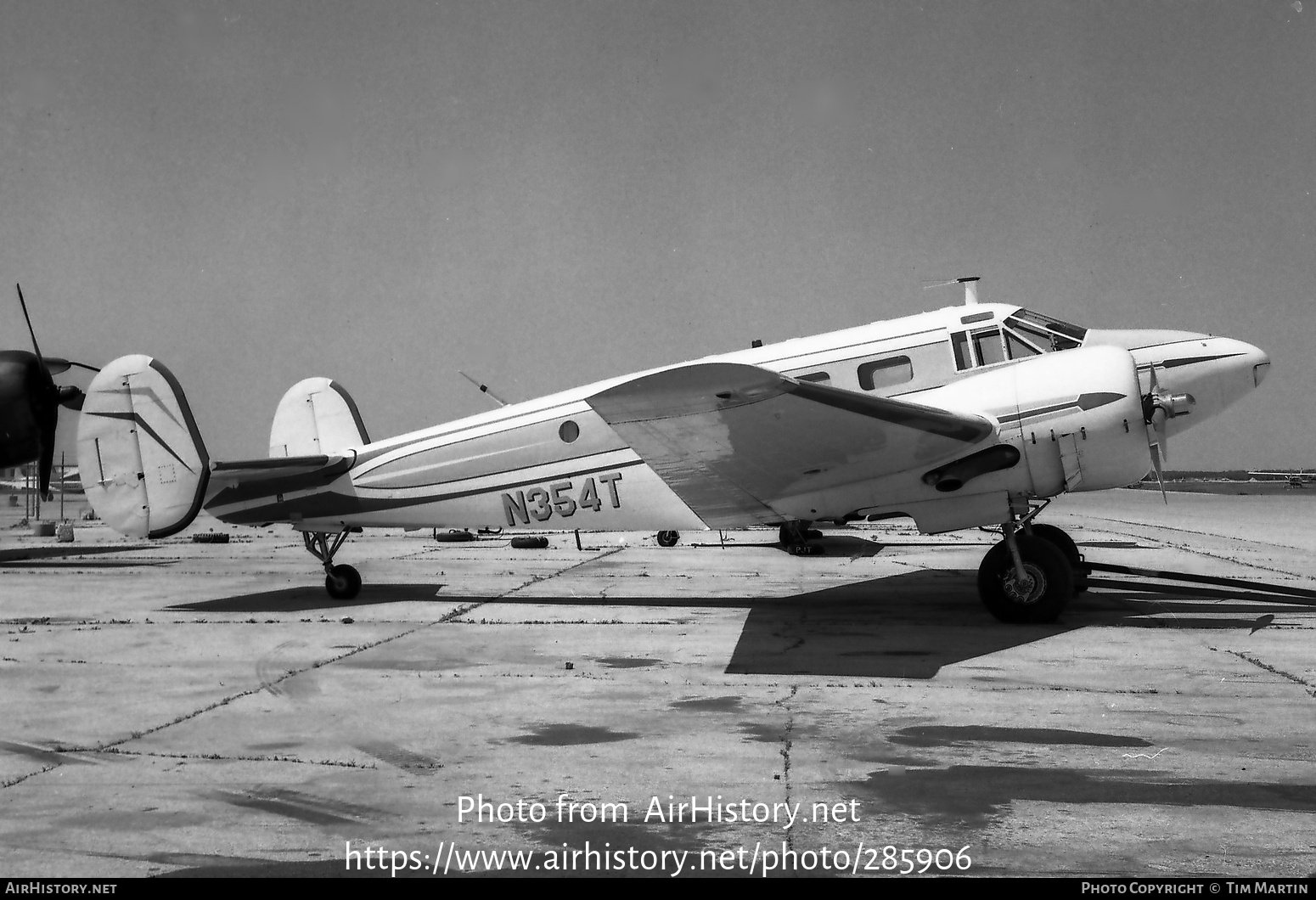 Aircraft Photo of N354T | Beech D18S | AirHistory.net #285906