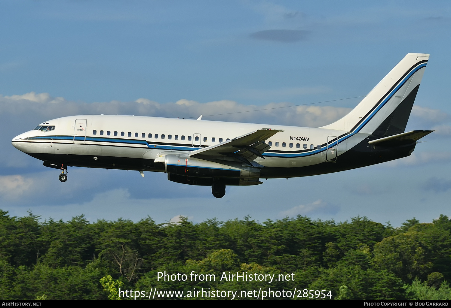 Aircraft Photo of N147AW | Boeing 737-297/Adv | AirHistory.net #285954