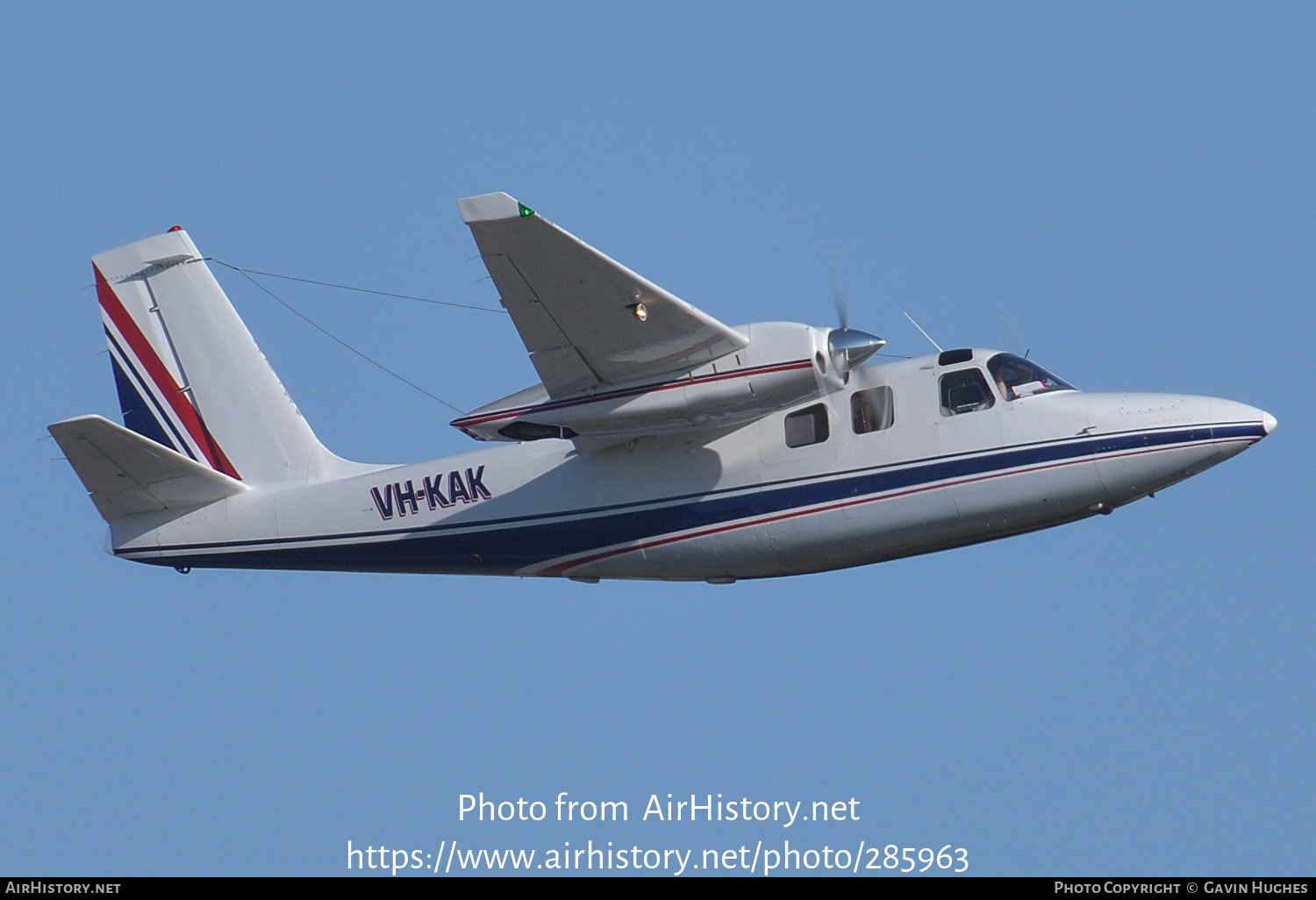 Aircraft Photo of VH-KAK | Rockwell 500S Shrike Commander | AirHistory.net #285963