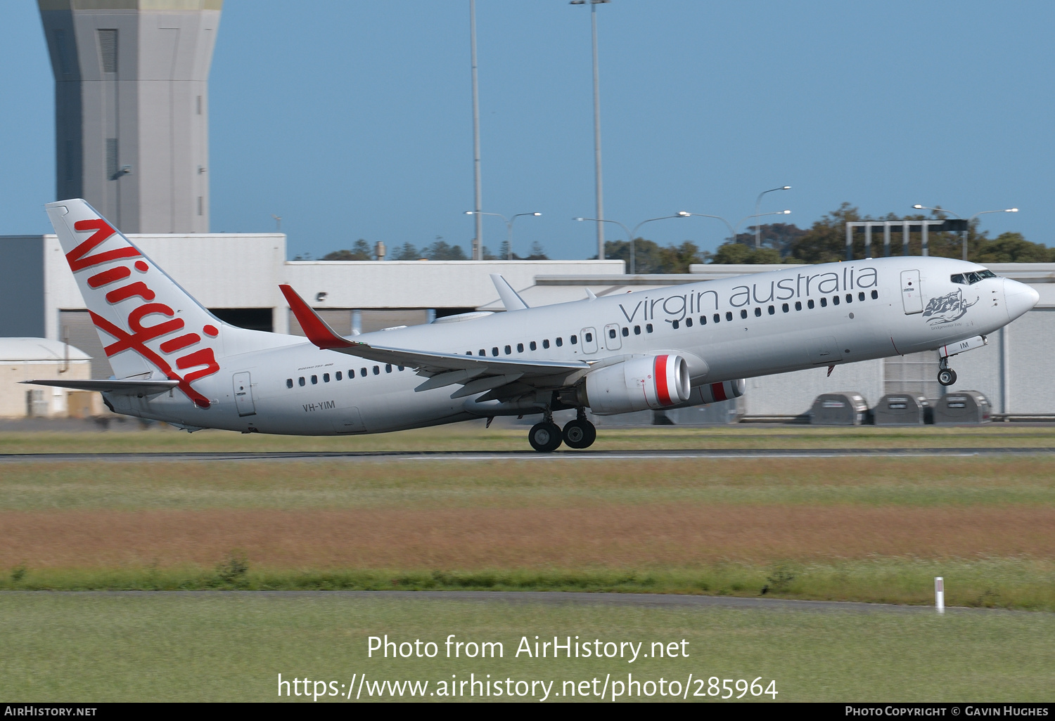 Aircraft Photo of VH-YIM | Boeing 737-8FE | Virgin Australia Airlines | AirHistory.net #285964