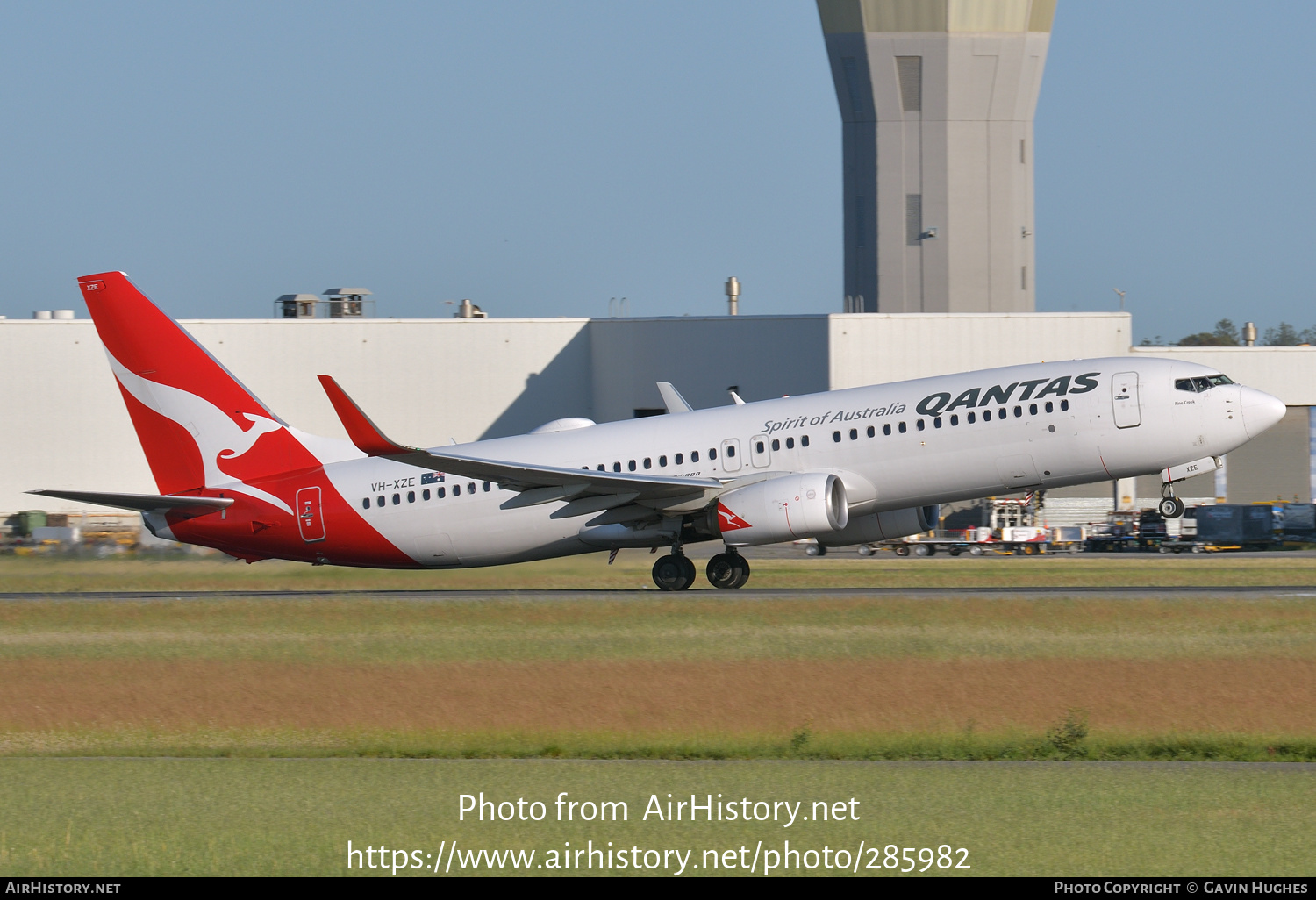 Aircraft Photo of VH-XZE | Boeing 737-838 | AirHistory.net #285982