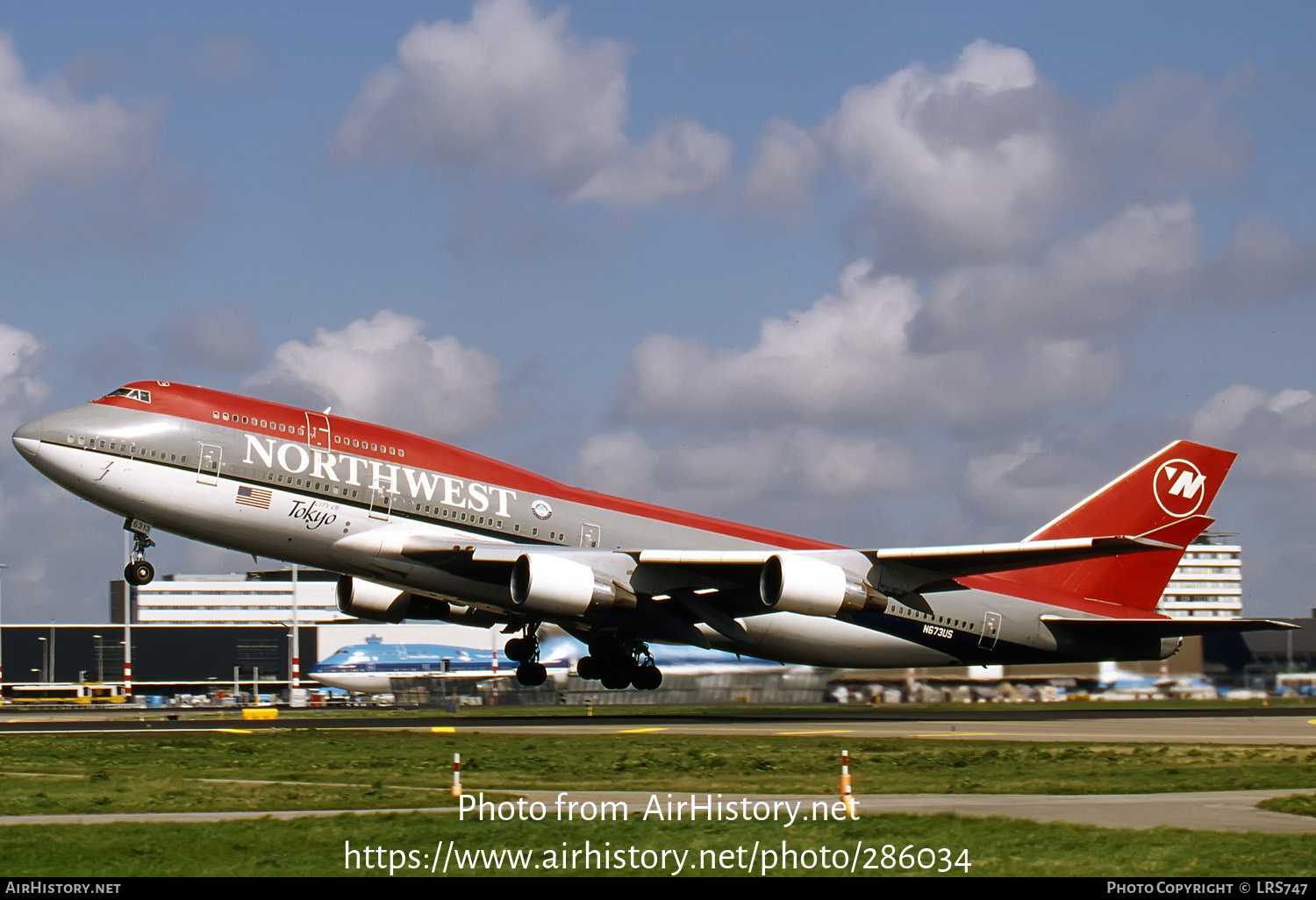 Aircraft Photo of N673US | Boeing 747-451 | Northwest Airlines | AirHistory.net #286034