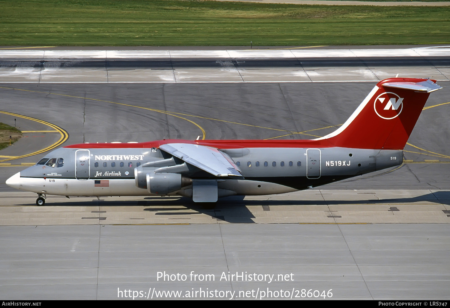 Aircraft Photo of N519XJ | British Aerospace Avro 146-RJ85 | Northwest Jet Airlink | AirHistory.net #286046