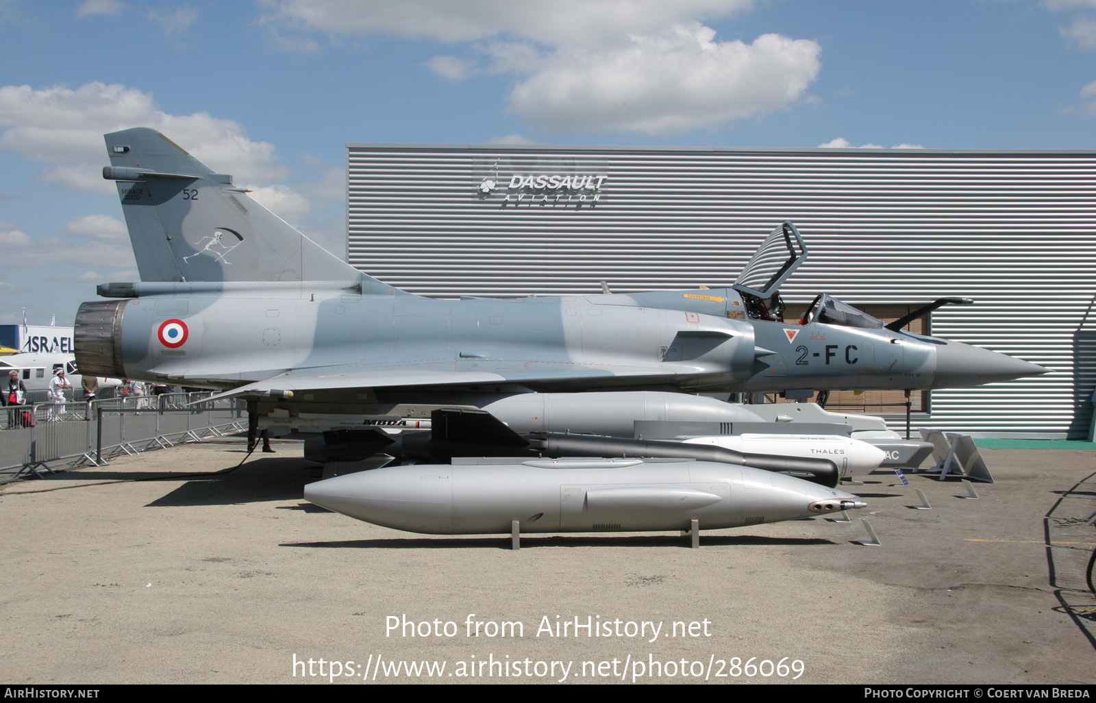 Aircraft Photo of 52 | Dassault Mirage 2000C | France - Air Force | AirHistory.net #286069