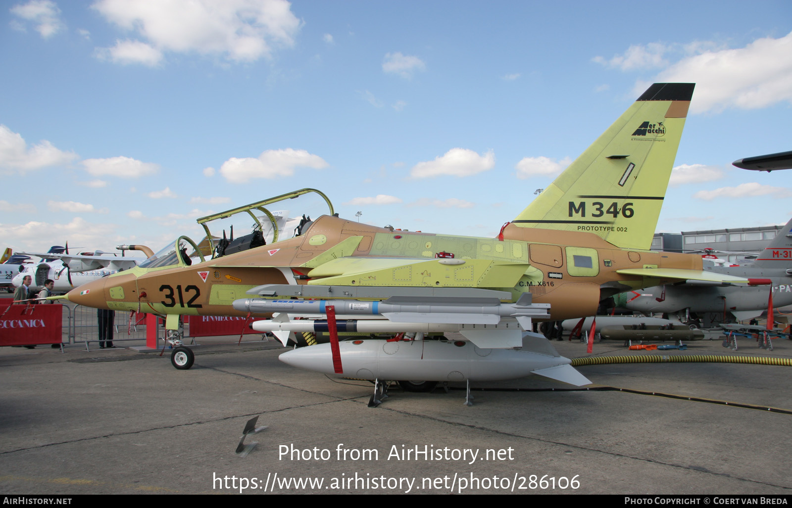 Aircraft Photo of CMX616 | Alenia Aermacchi M-346 Master | Aermacchi | AirHistory.net #286106