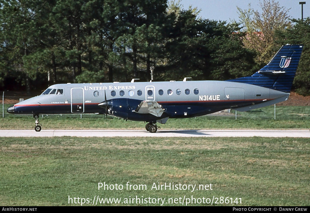 Aircraft Photo of N314UE | British Aerospace Jetstream 41 | United Express | AirHistory.net #286141