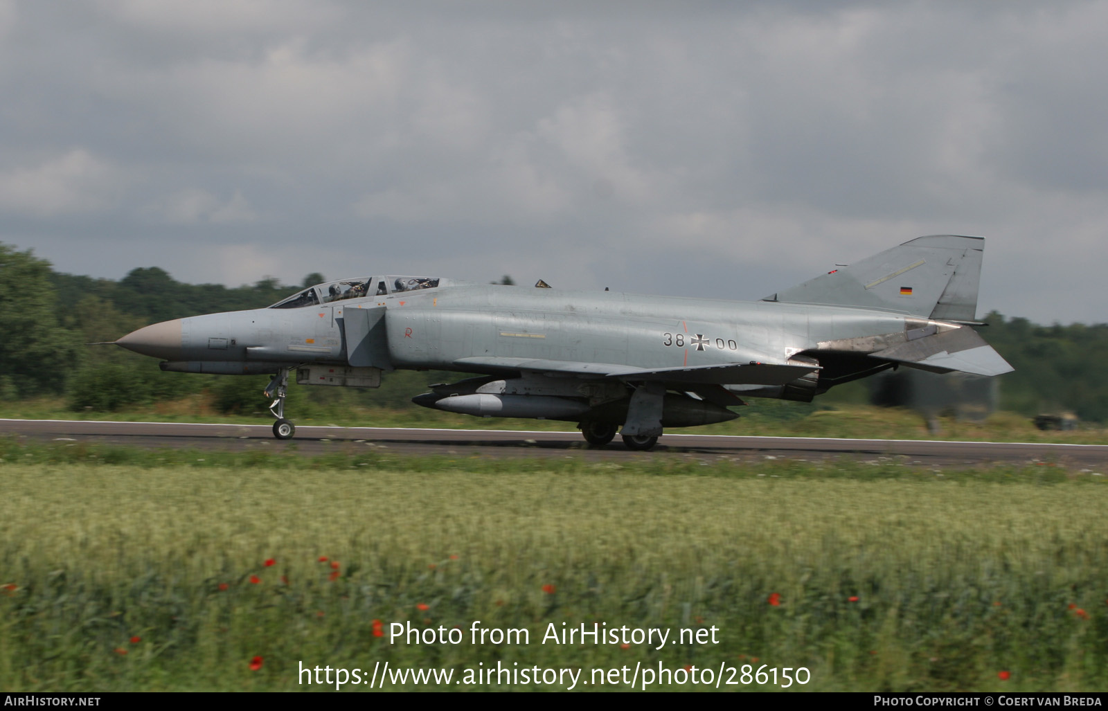 Aircraft Photo of 3800 | McDonnell Douglas F-4F Phantom II | Germany - Air Force | AirHistory.net #286150