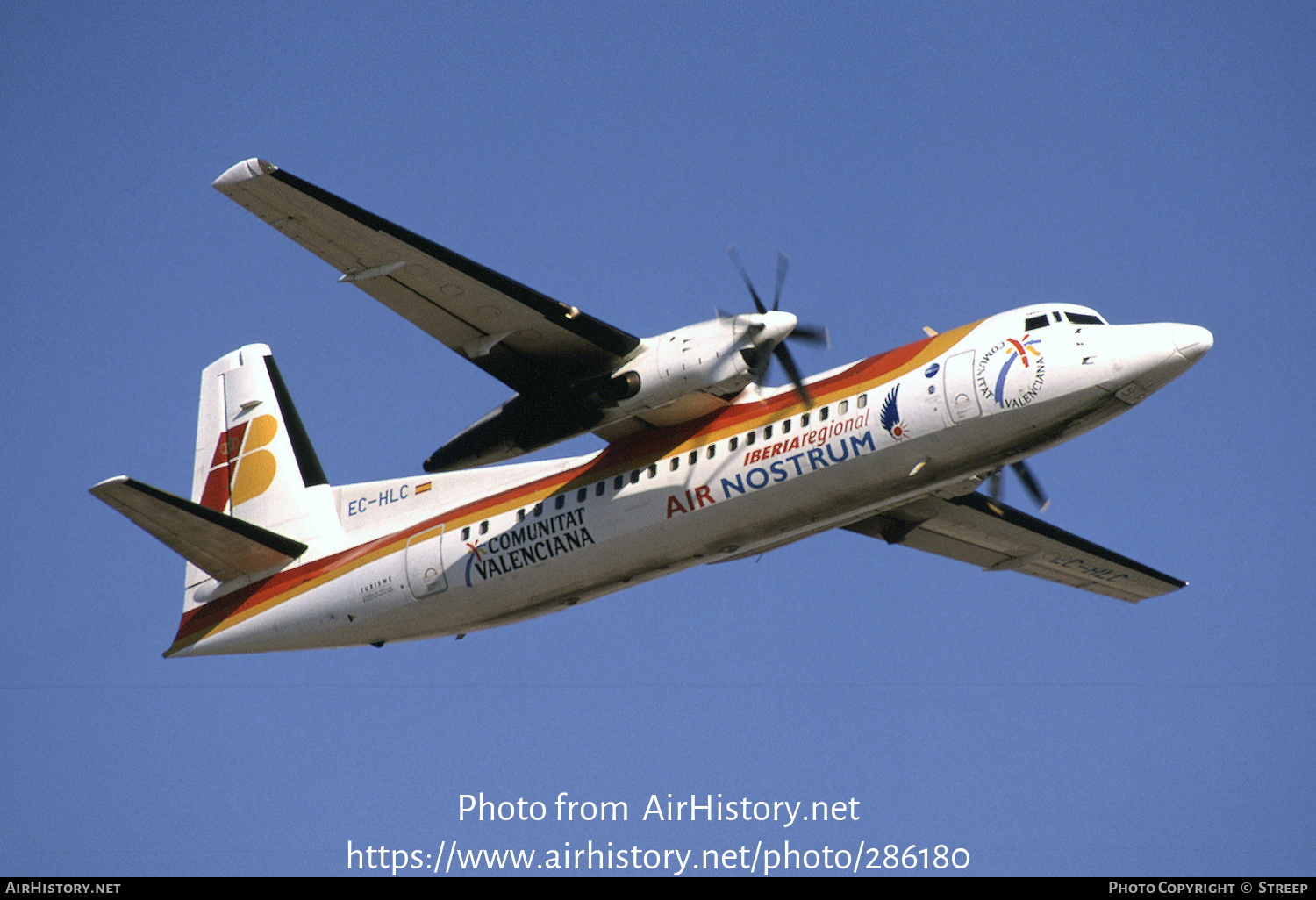 Aircraft Photo of EC-HLC | Fokker 50 | Iberia Regional | AirHistory.net #286180