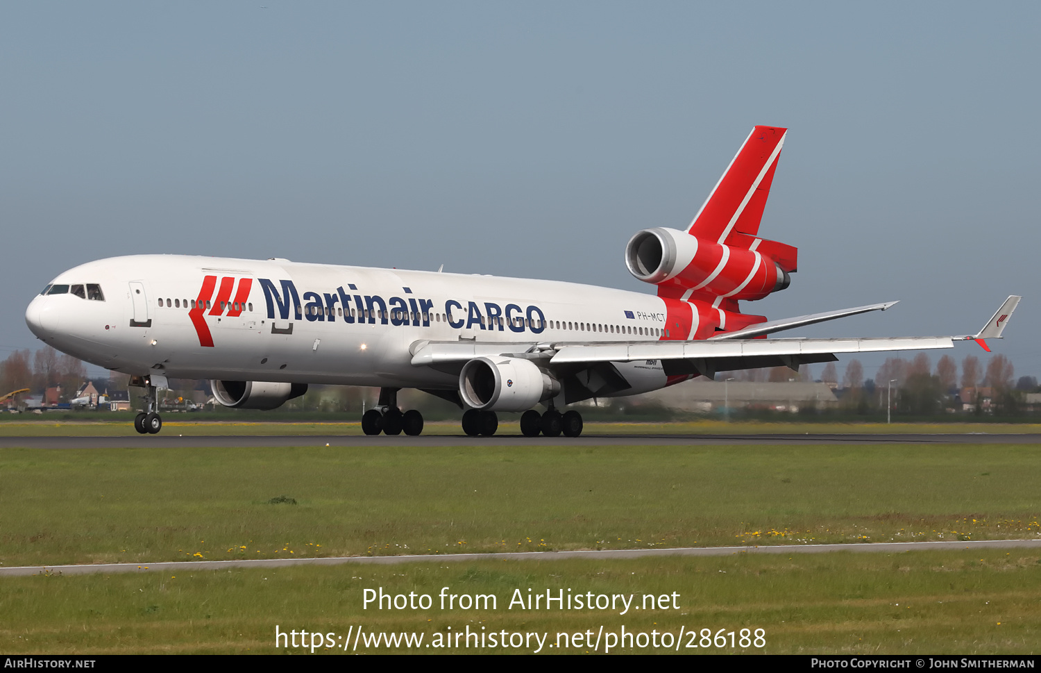 Aircraft Photo of PH-MCT | McDonnell Douglas MD-11CF | Martinair Cargo | AirHistory.net #286188