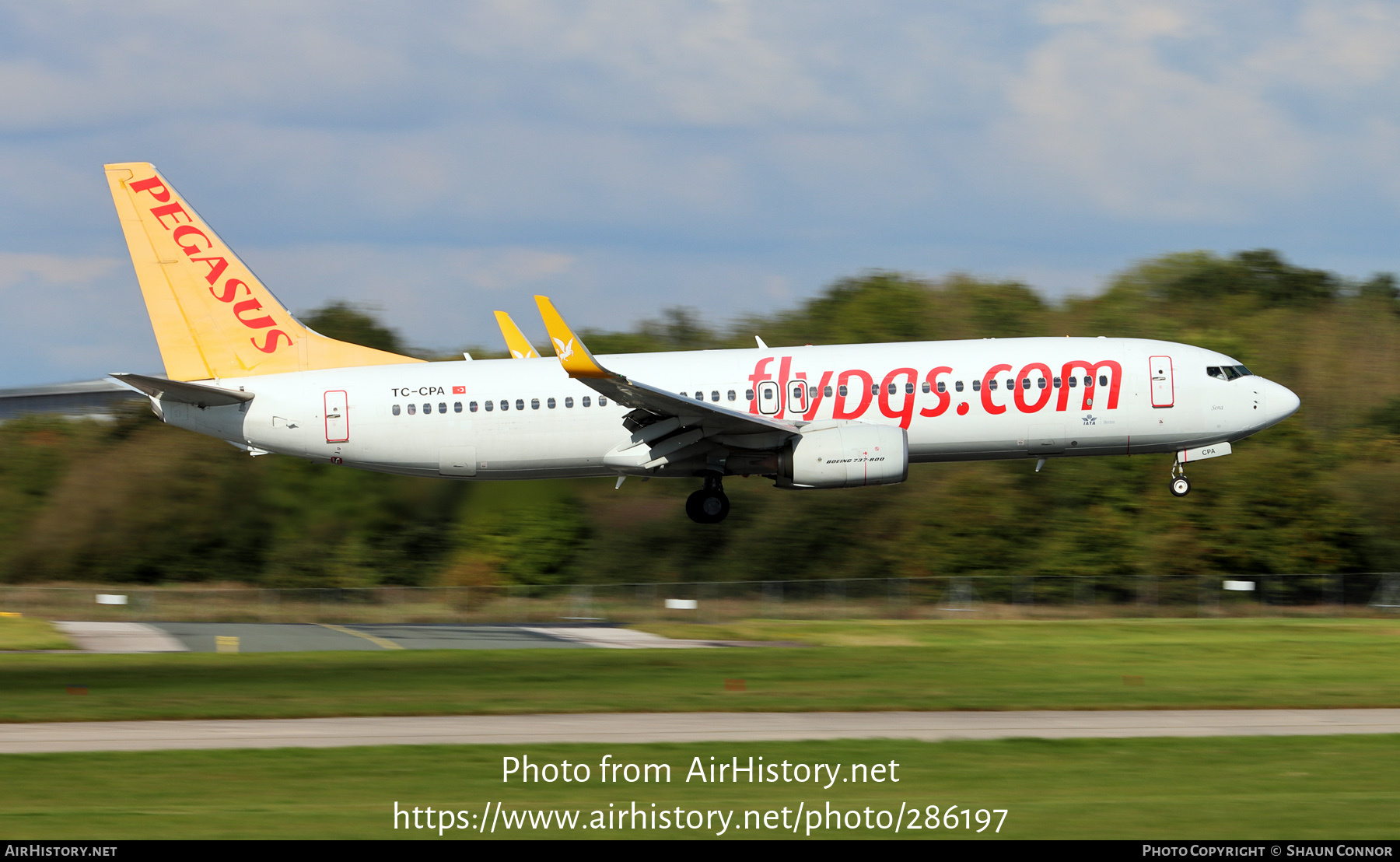 Aircraft Photo of TC-CPA | Boeing 737-82R | Pegasus Airlines | AirHistory.net #286197