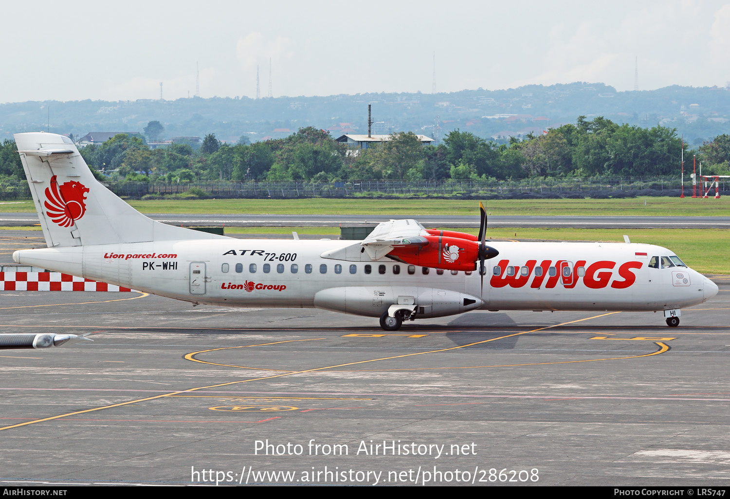 Aircraft Photo of PK-WHI | ATR ATR-72-600 (ATR-72-212A) | Wings Air | AirHistory.net #286208