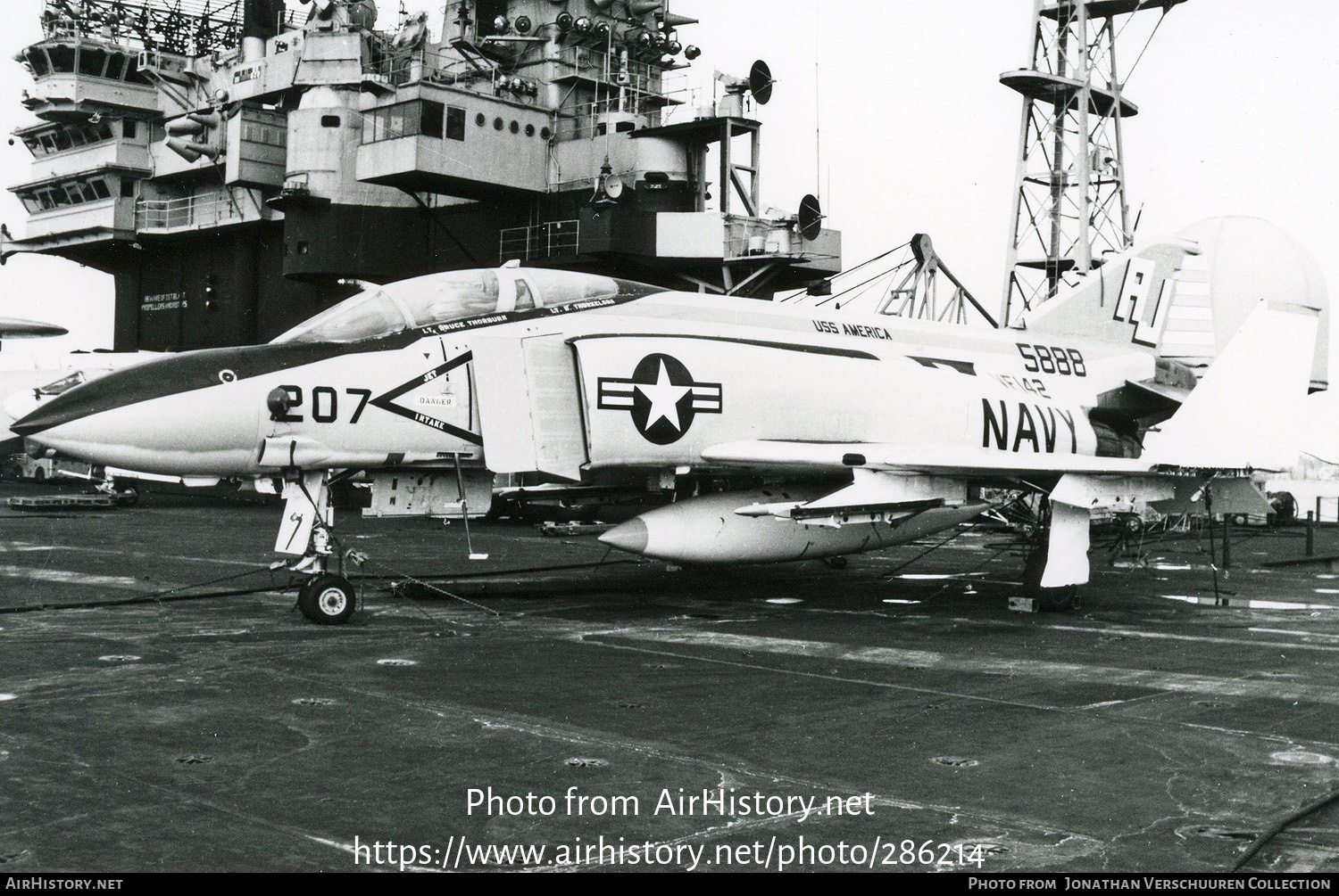 Aircraft Photo of 155888 | McDonnell Douglas F-4J Phantom II | USA - Navy | AirHistory.net #286214