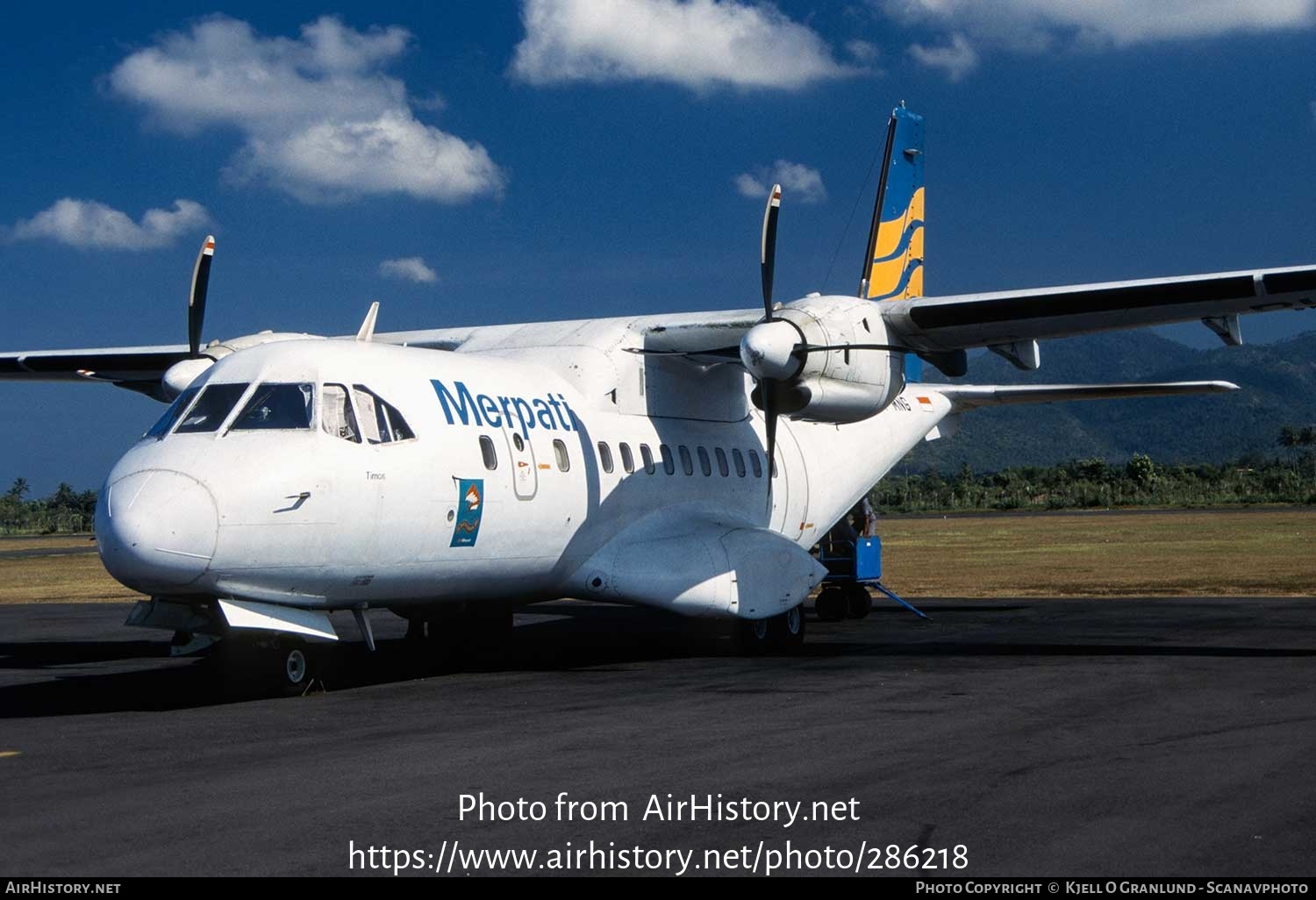 Aircraft Photo of PK-MNG | CASA/IPTN CN235-10 | Merpati Nusantara Airlines | AirHistory.net #286218