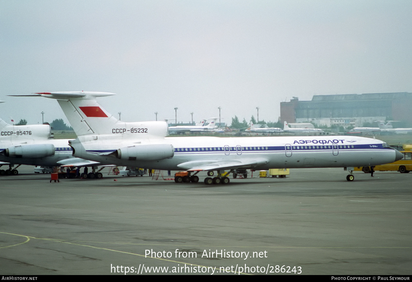 Aircraft Photo of CCCP-85232 | Tupolev Tu-154B-1 | Aeroflot | AirHistory.net #286243