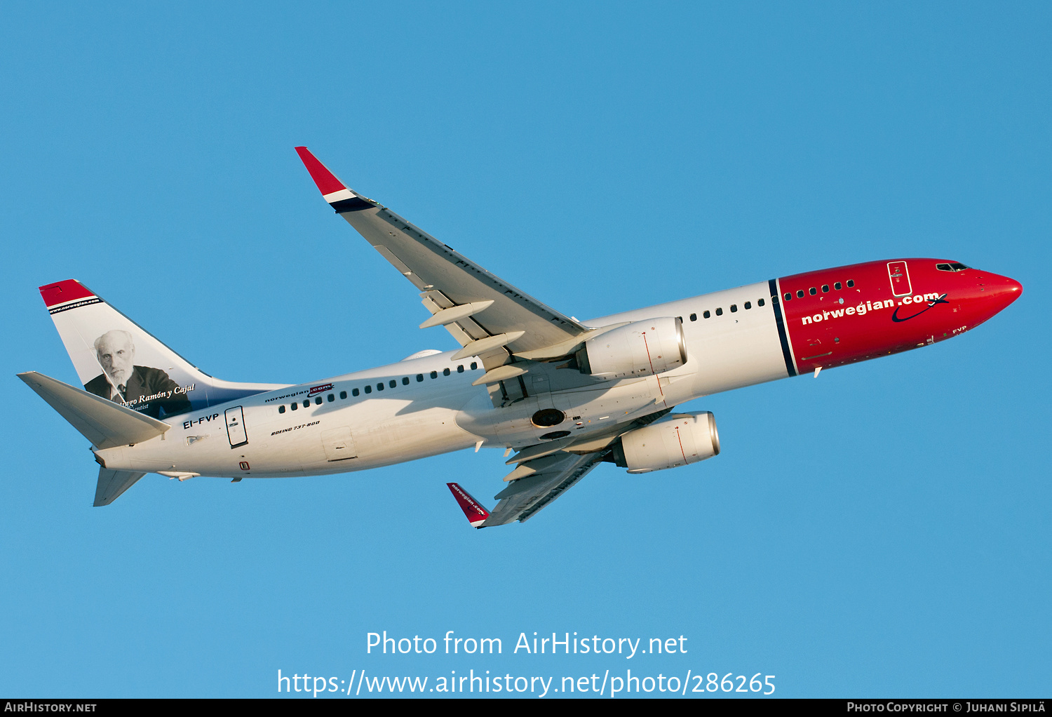 Aircraft Photo of EI-FVP | Boeing 737-8JP | Norwegian | AirHistory.net #286265