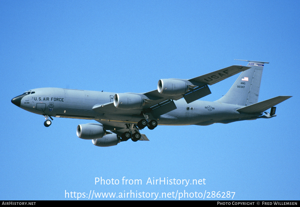 Aircraft Photo of 60-0347 | Boeing KC-135R Stratotanker | USA - Air Force | AirHistory.net #286287