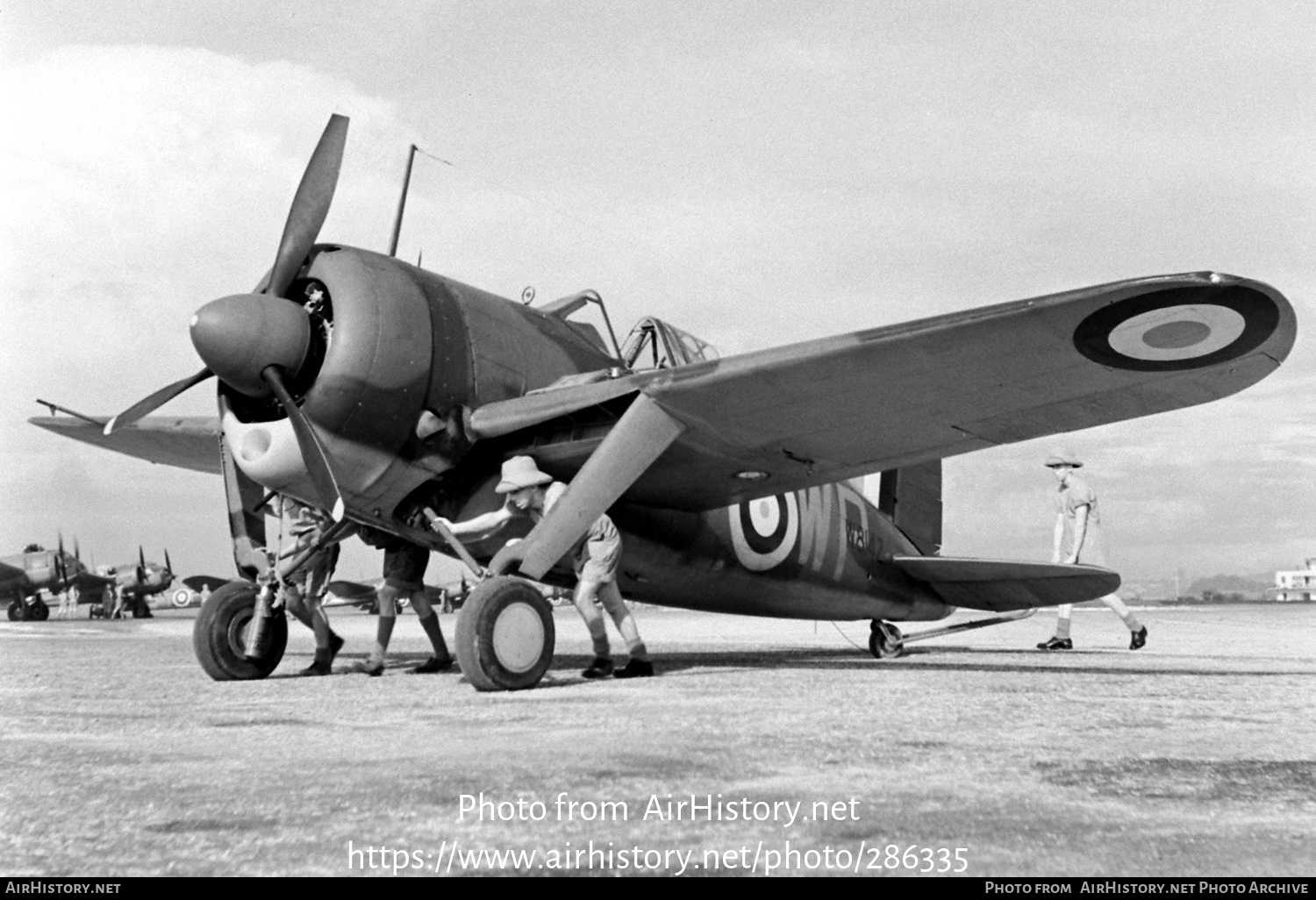 Aircraft Photo of W8142 | Brewster B-339E Buffalo Mk1 | UK - Air Force | AirHistory.net #286335