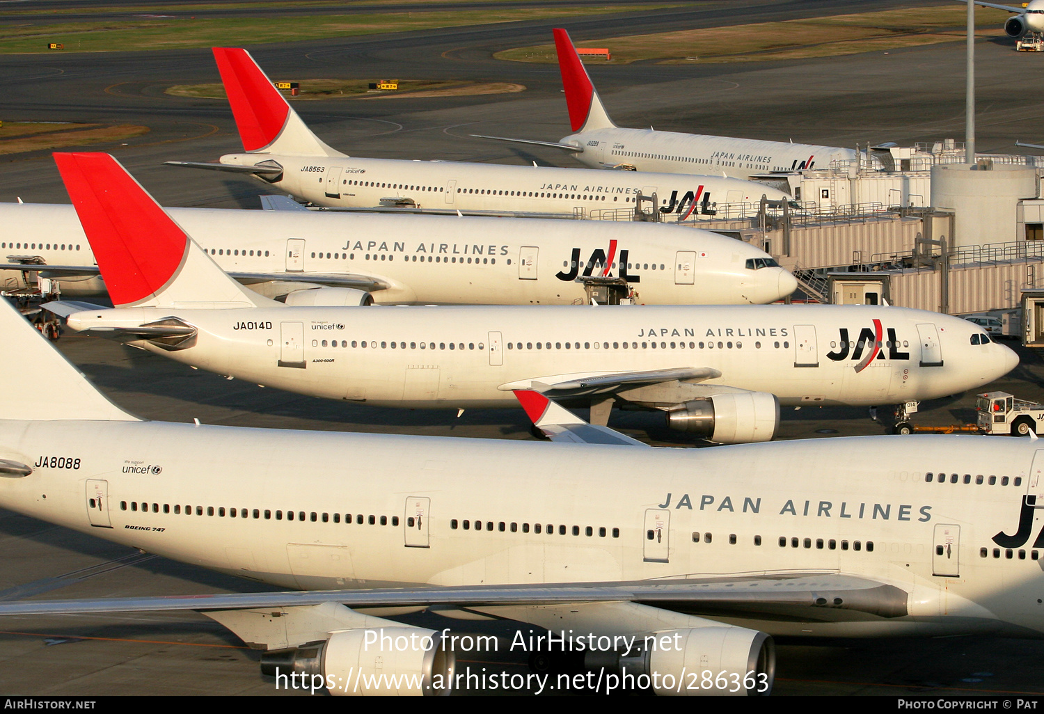 Aircraft Photo of JA014D | Airbus A300B4-622R | Japan Airlines - JAL | AirHistory.net #286363