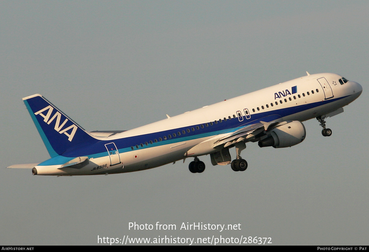 Aircraft Photo of JA8396 | Airbus A320-211 | All Nippon Airways - ANA | AirHistory.net #286372