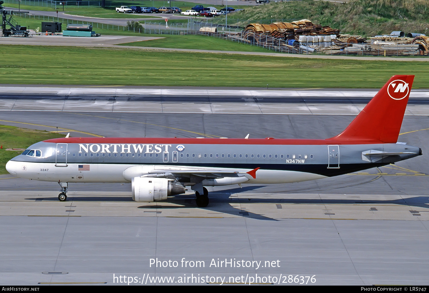 Aircraft Photo of N347NW | Airbus A320-211 | Northwest Airlines | AirHistory.net #286376