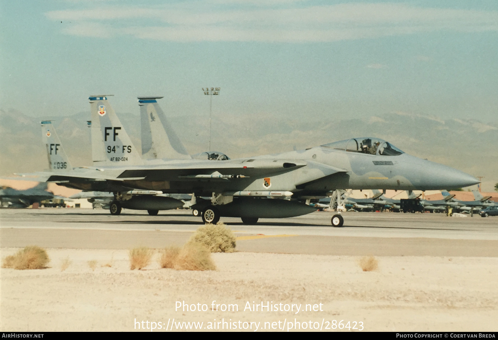 Aircraft Photo of 82-0024 / AF82-024 | McDonnell Douglas F-15C Eagle | USA - Air Force | AirHistory.net #286423