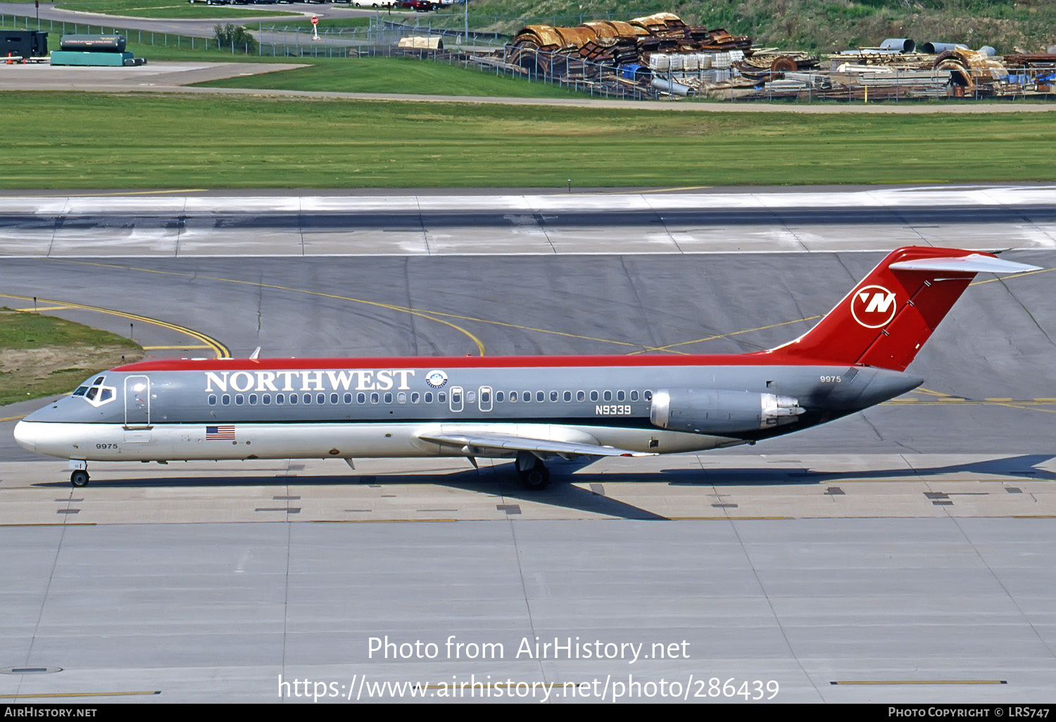 Aircraft Photo of N9339 | McDonnell Douglas DC-9-31 | Northwest Airlines | AirHistory.net #286439