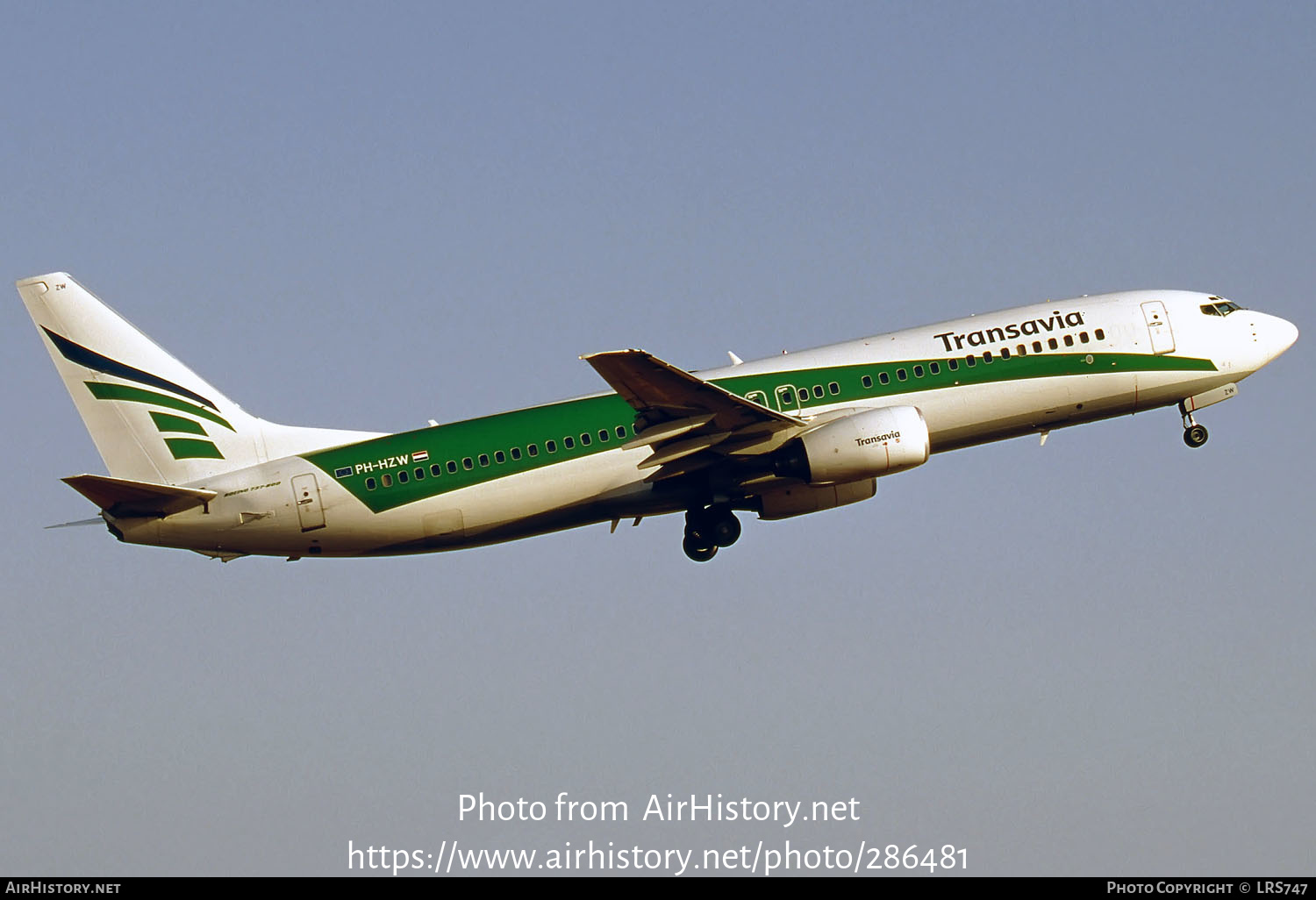 Aircraft Photo of PH-HZW | Boeing 737-8K2 | Transavia | AirHistory.net #286481