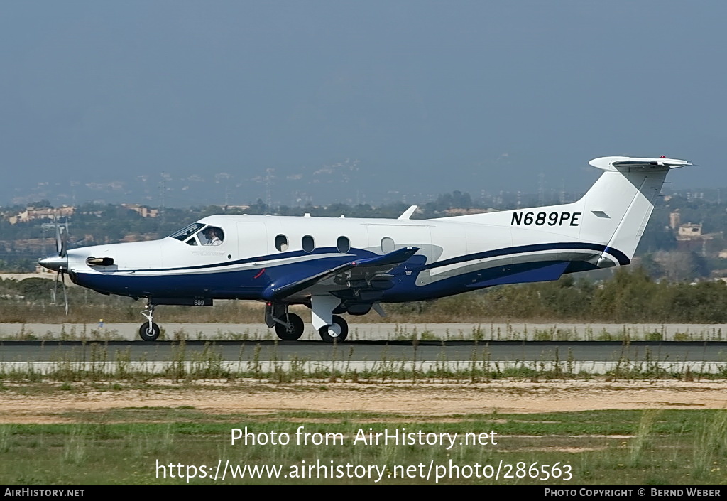 Aircraft Photo of N689PE | Pilatus PC-12/45 | AirHistory.net #286563